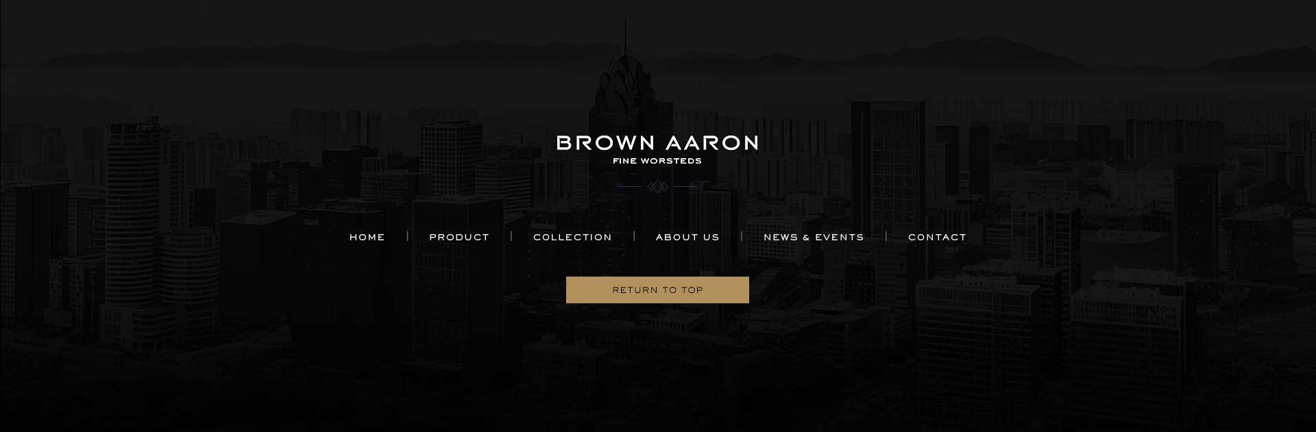 Footer Navigation & Return to Top